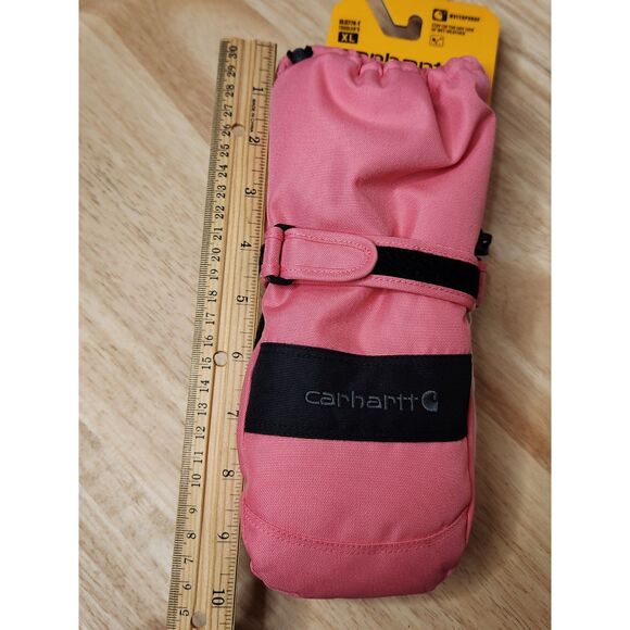 Carhartt Toddler Girl Mittens – Waterproof & Insulated, Size XL, Pink - Picture 7 of 7